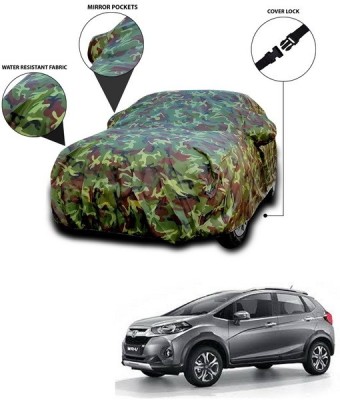 ANTHUB Car Cover For Honda WR-V (With Mirror Pockets)(Multicolor)