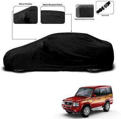ANTHUB Car Cover For Tata Sumo Victa (With Mirror Pockets)(Black)