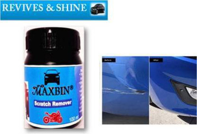 MAXBIN Liquid Car Polish for Dashboard, Metal Parts, Exterior(100 ml)