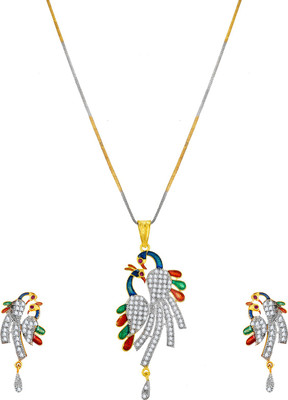 anjni creation Brass Multicolor Jewellery Set(Pack of 1)