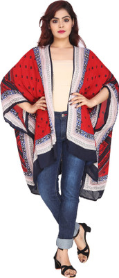 Dazzleup Printed Rayon Women Kaftan