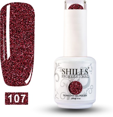 Shills Professional UV LED Soak Off Gel Polish Red