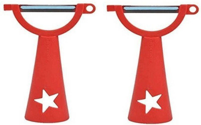 TUPPERWARE Y Shaped Peeler (Red) set of 2 Y Shaped Peeler(Red Pack of 2)