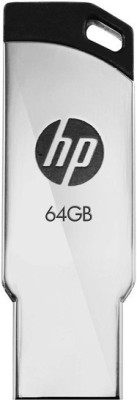 HP 64GB|2.0 64 GB Pen Drive(Grey)