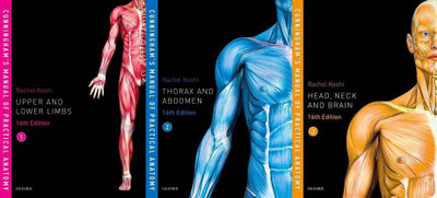 Cunningham's Manual Of Practical Anatomy Thorax And Abdomen Combo Vol. 1 ,2 & 3(Paperback, Rachel Koshi)
