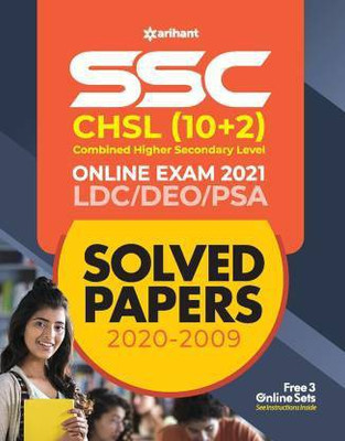 Ssc Chsl (10+2) Solved Papers Combined Higher Secondary 2019(English, Paperback, unknown)