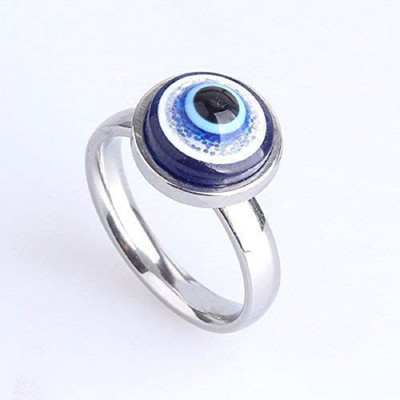 RATAN BAZAAR Stone Crystal Silver Plated Ring