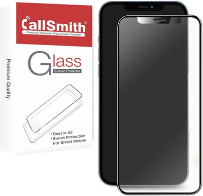 CallSmith Edge To Edge Tempered Glass for iPhone 12 Pro Max ( Primium Matte Glass )(Pack of 1)