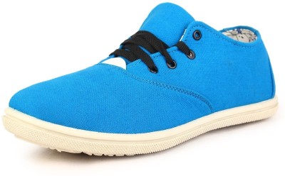 Kzaara Sneakers For Men(White, Blue , 9)