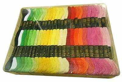 MON N MOL MULTICOLOR Thread(7 m Pack of25)
