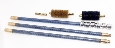 GunAlly Imported 12 Gauge Gun Cleaning Brush Kit Rod Set Hunting Gun Cleaning Kit