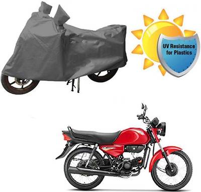 RPSENTTERPR Waterproof Two Wheeler Cover for Hero(CD Dawn, Grey)
