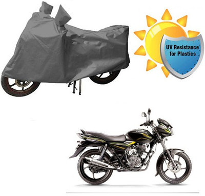 RPSENTTERPR Waterproof Two Wheeler Cover for Bajaj(Discover 100 DTS-i, Grey)