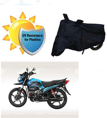 RPSENTTERPR Waterproof Two Wheeler Cover for Honda(Passion Pro TR, Black)