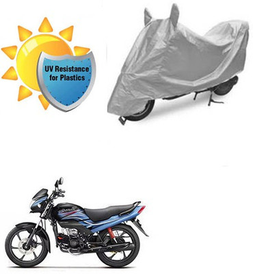 RPSENTTERPR Waterproof Two Wheeler Cover for Honda(Passion Pro, Silver)