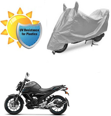 RPSENTTERPR Waterproof Two Wheeler Cover for Yamaha(FZ, Silver)