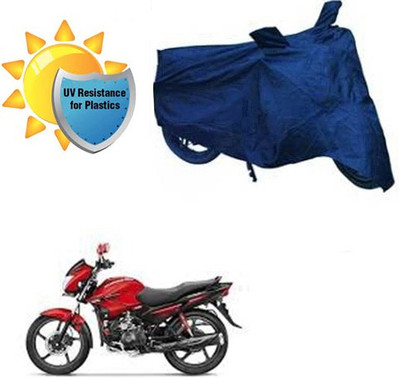 RPSENTTERPR Waterproof Two Wheeler Cover for Hero(Glamour FI, Grey)