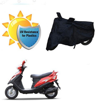RPSENTTERPR Waterproof Two Wheeler Cover for Mahindra(Flyte, Black)