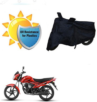 RPSENTTERPR Waterproof Two Wheeler Cover for Suzuki(Hayate, Black)