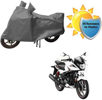 RPSENTTERPR Waterproof Two Wheeler Cover for Hero(Ignitor, Grey)