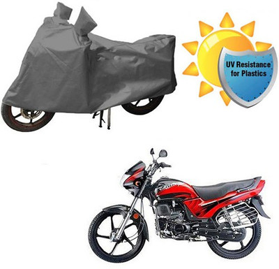 RPSENTTERPR Waterproof Two Wheeler Cover for Honda(Passion Plus, Grey)