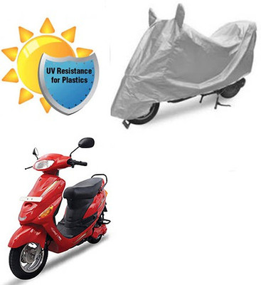 RPSENTTERPR Waterproof Two Wheeler Cover for Hero(E Sprint, Silver)