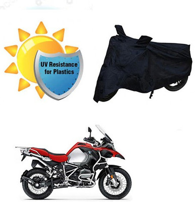 saanvi Waterproof Two Wheeler Cover for BMW(R 1200 GS, Black)