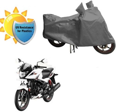 RPSENTTERPR Waterproof Two Wheeler Cover for Hero(Ignitor, Grey)