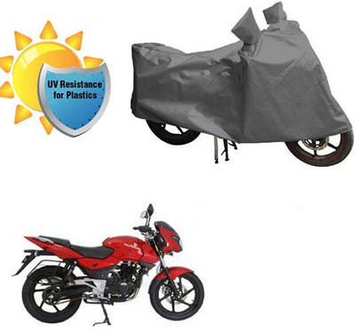 RPSENTTERPR Waterproof Two Wheeler Cover for Bajaj(Pulsar 200 NS DTS-i, Grey)