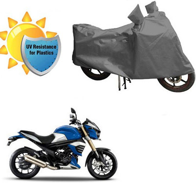 RPSENTTERPR Waterproof Two Wheeler Cover for Mahindra(MOJO XT 300, Grey)