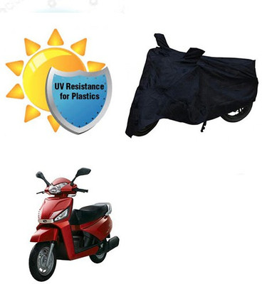RPSENTTERPR Waterproof Two Wheeler Cover for Mahindra(Gusto, Black)