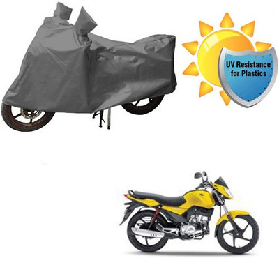 RPSENTTERPR Waterproof Two Wheeler Cover for Mahindra(Stallio, Grey)
