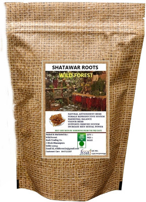 WILD FOREST Shatavari root herb Asparagus racemosus(400 g)