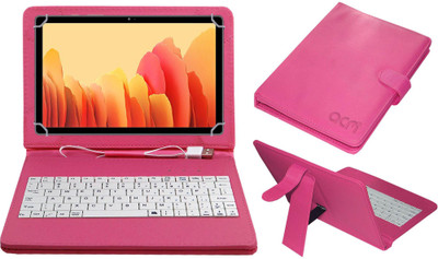 ACM Keyboard Case for Samsung Galaxy Tab A7 LTE 10.4 inch(Pink, Cases with Holder)