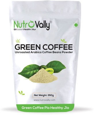 NutroVally organic green coffee beans Powder for Weight Loss.(350 g)