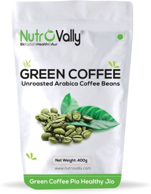 NutroVally organic green coffee beans for weight loss 400g(400 g)