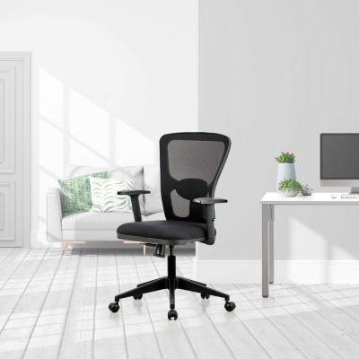 Featherlite Astro MB Mesh Fabric Office Executive Chair(Black, DIY(Do-It-Yourself))