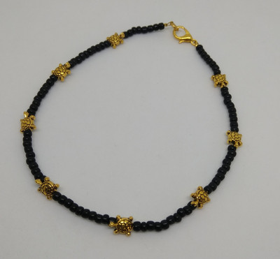AKS Jewelz Bead anklet_103 Alloy, Glass Anklet