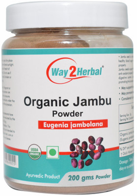 Way2Herbal Jambu beej Powder 200 g Pack of 2(Pack of 2, 400 g)