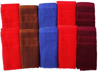 Onlinch Hand Towels Set of 4 Piece for wash Basin Soft & Super Absorbent LGHT BLUE Cloth Napkins(4 Sheets)