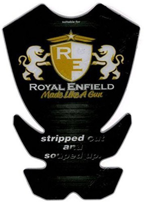 Golden Lion Royal Enfield Stylish Tank Protector Bike Tank Pad Bike Tank Pad