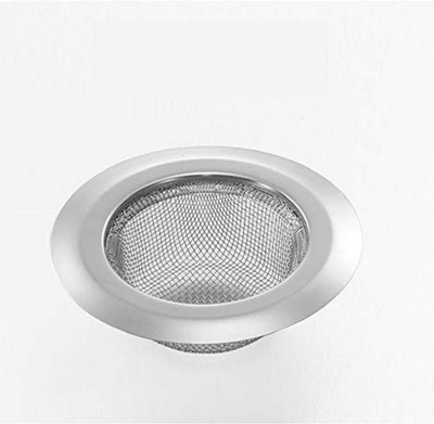 Spylark Kitchen Sink Stainless Steel Push Down Strainer(9 cm Set of 1)