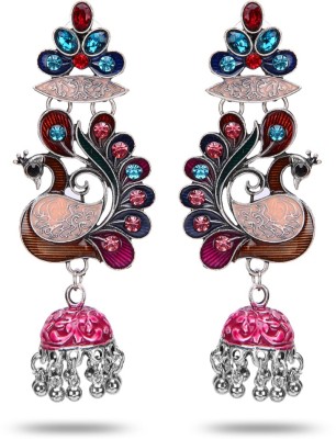 YouBella Stylish Earrings Fancy Party wear Ear Rings Jewellery earings Alloy Jhumki Earring