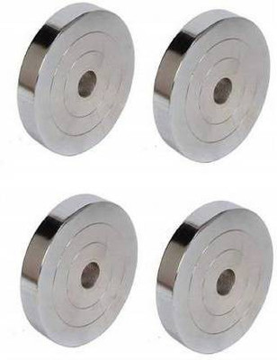 srishti enterprises 20 kg 5 KG X 4 Steel Gym Plates, Dumbbell Plates Home Gym Combo