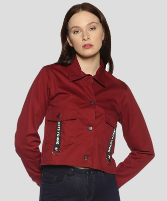 CAMPUS SUTRA Full Sleeve Solid Women Jacket