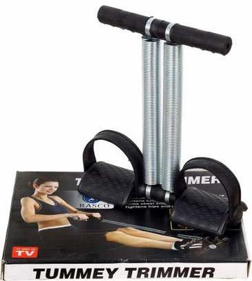 DADNSON Double Spring Tummy Trimmer, Waist Trimmer, Ab Exerciser,Gym 020 Ab Exerciser(Black)