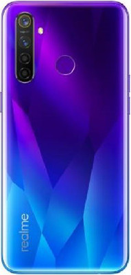 AL HAYY STORE Realme 5 Pro (Blue) Back Panel(Blue)