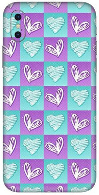 aadia Apple iPhone X Mobile Skin(Multicolor)