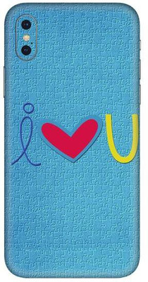 aadia Apple iPhone X Mobile Skin(Multicolor)