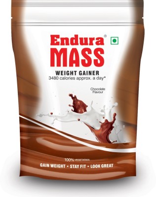 Endura Mass 400 g. Chocolate Weight Gainers/Mass Gainers(400 g, Chocolate)